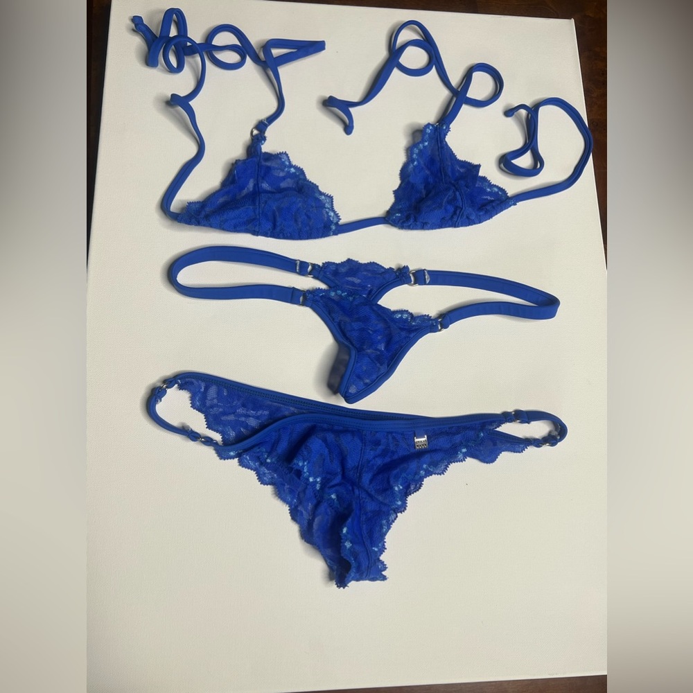 DISCONTINUED Wicked Weasel Tiger Lace bikini 3pc